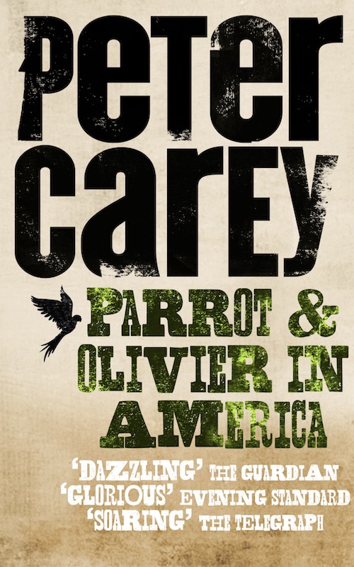 Peter Carey, Parrot and Olivier in America